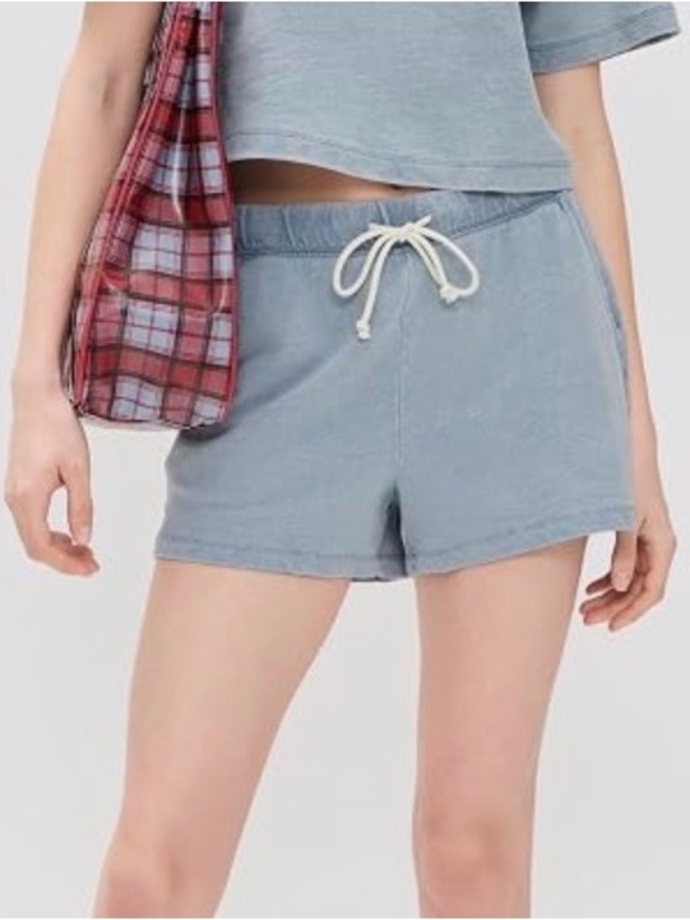 Z SUPPLY Women's Hunter Knit Denim Shorts Size XL Brand New